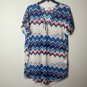 Emmelee sheer Top M/L